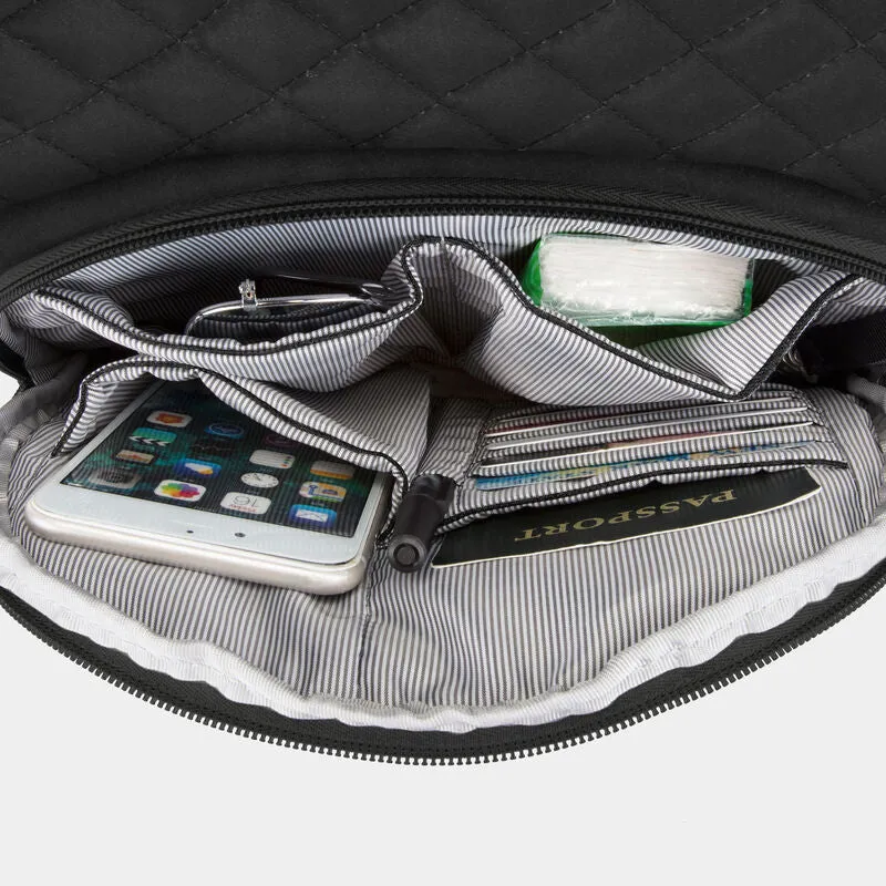 Anti-Theft Boho Backpack-Black