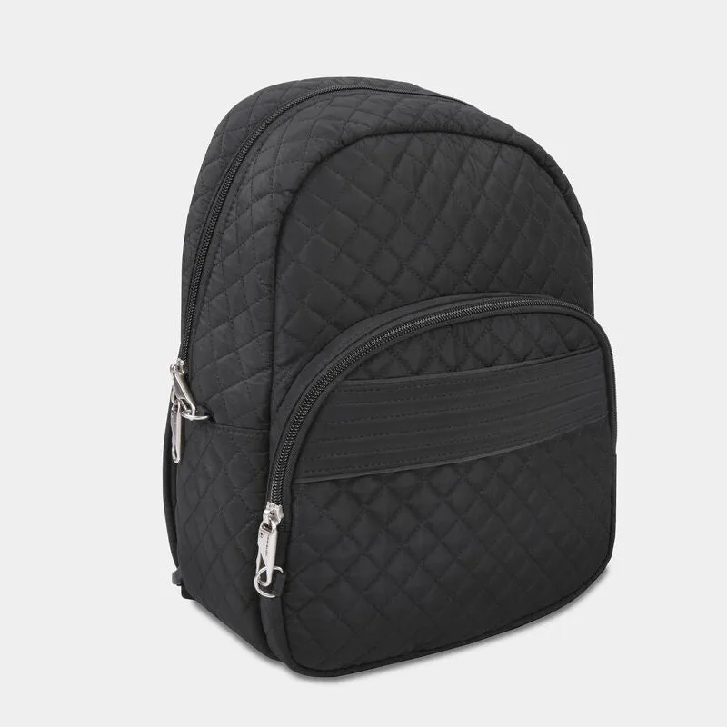 Anti-Theft Boho Backpack-Black