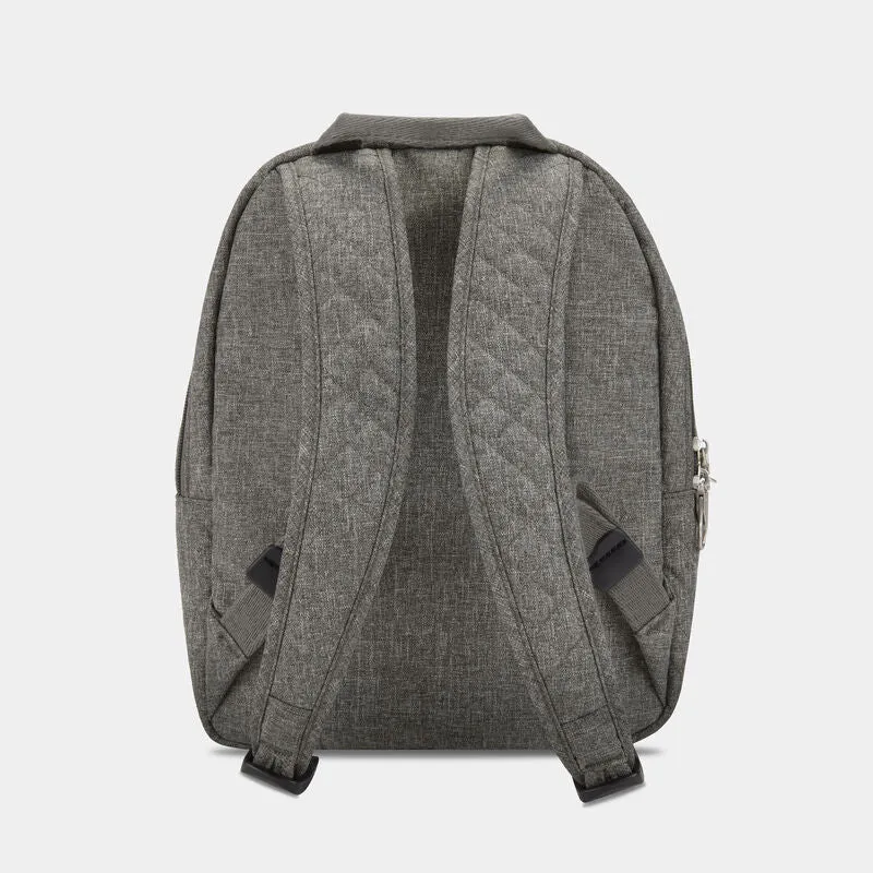 Anti-Theft Boho Backpack-Gray Heather