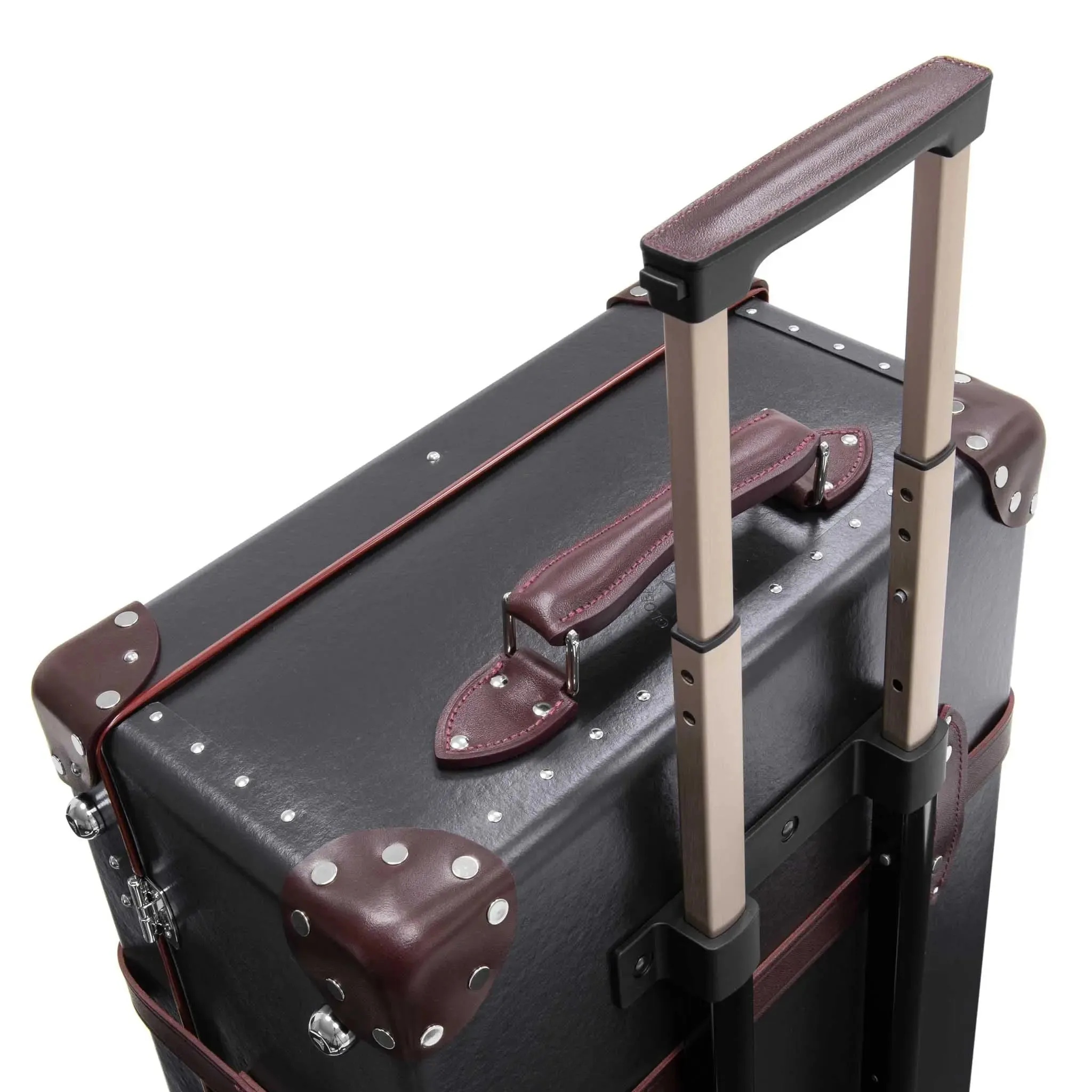 Centenary · Large Check-In - 2 Wheels | Brown/Burgundy