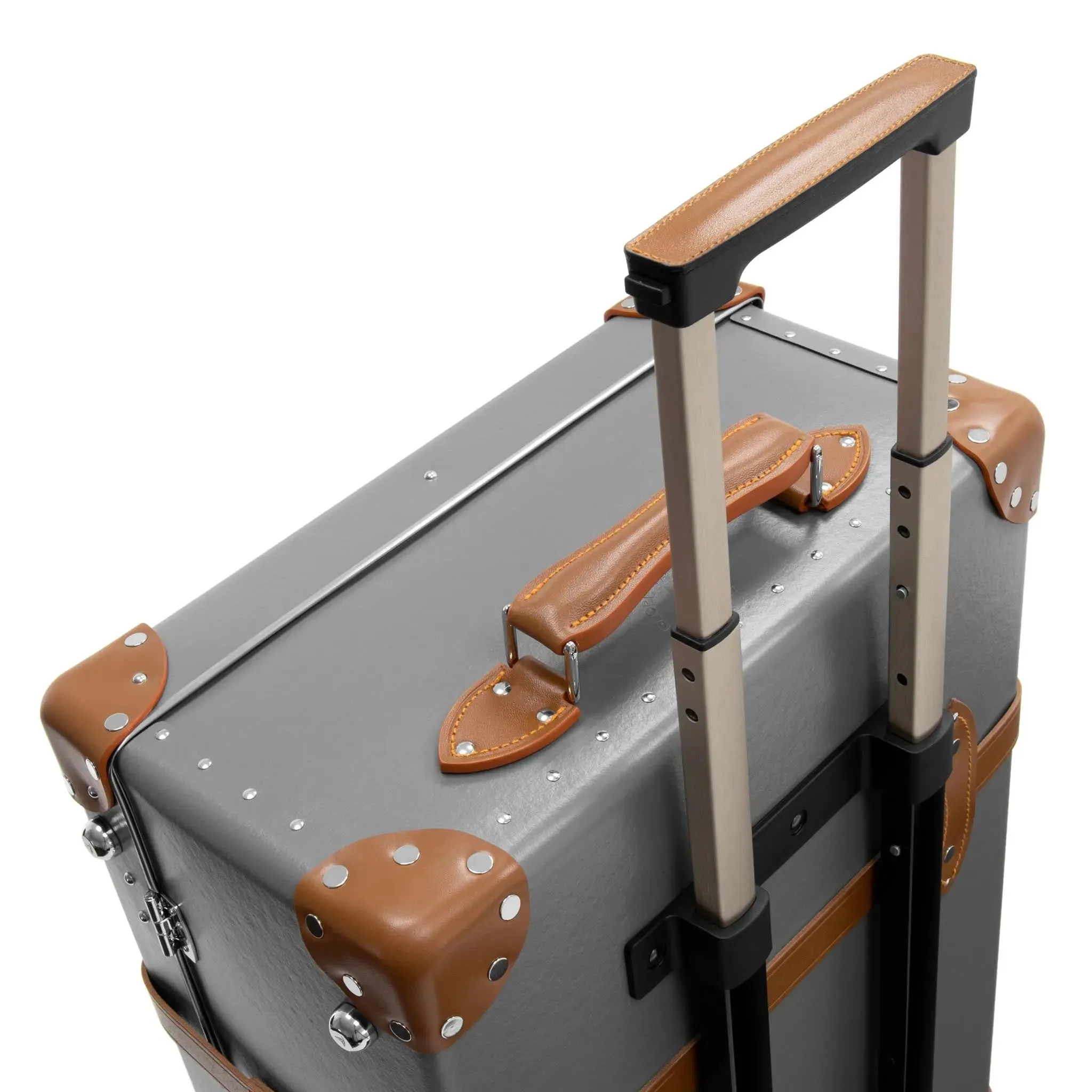 Centenary · Large Check-In - 2 Wheels | Grey/Caramel