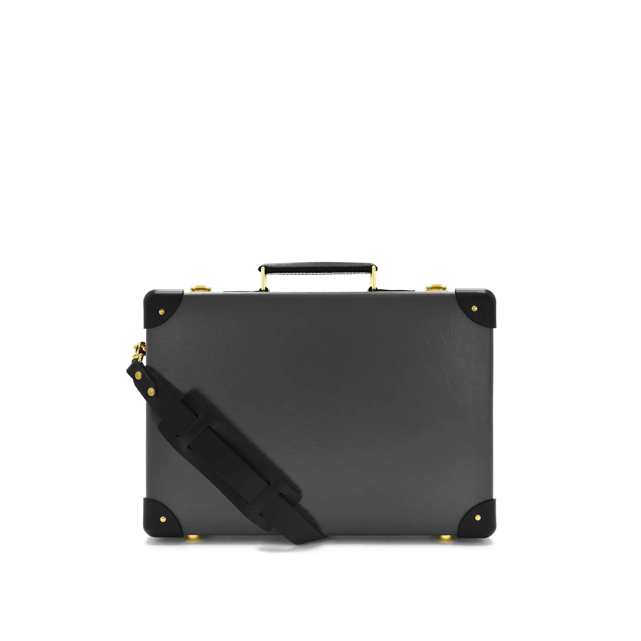 Centenary · Small Attaché | Charcoal/Black/Gold