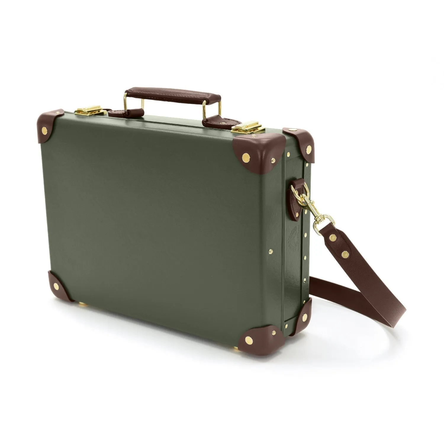 Centenary · Small Attaché | Green/Brown