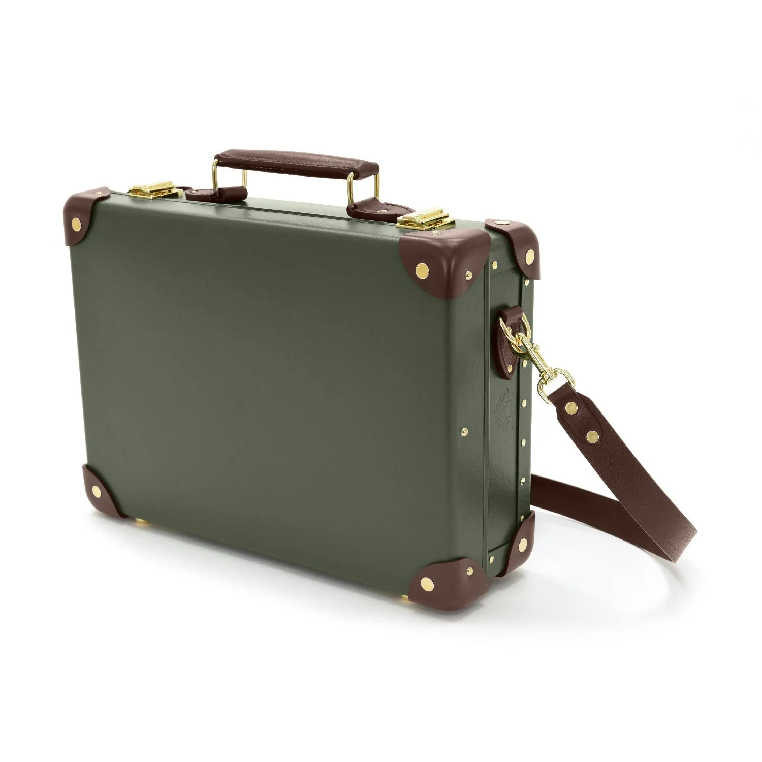 Centenary · Small Attaché | Green/Brown