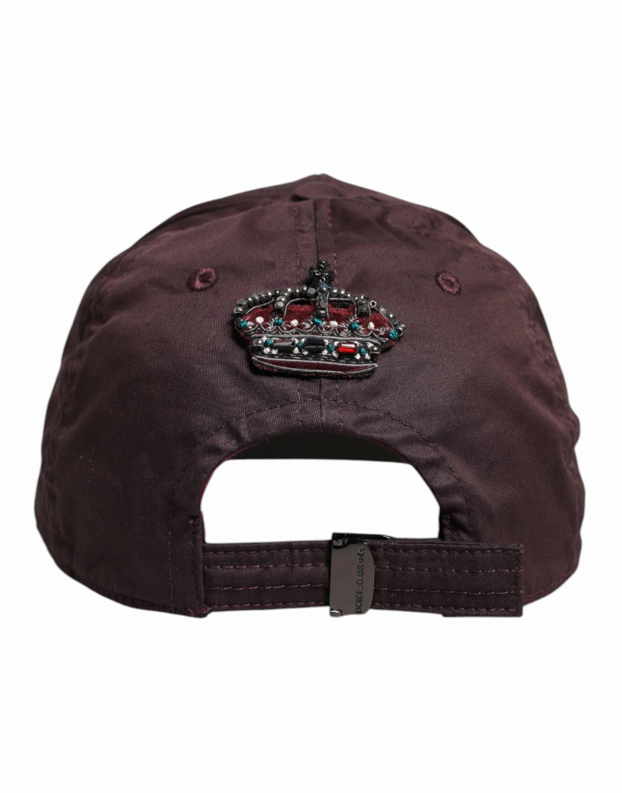 Dolce & Gabbana Cotton DG Crown 6 Panels Baseball Men's Cap