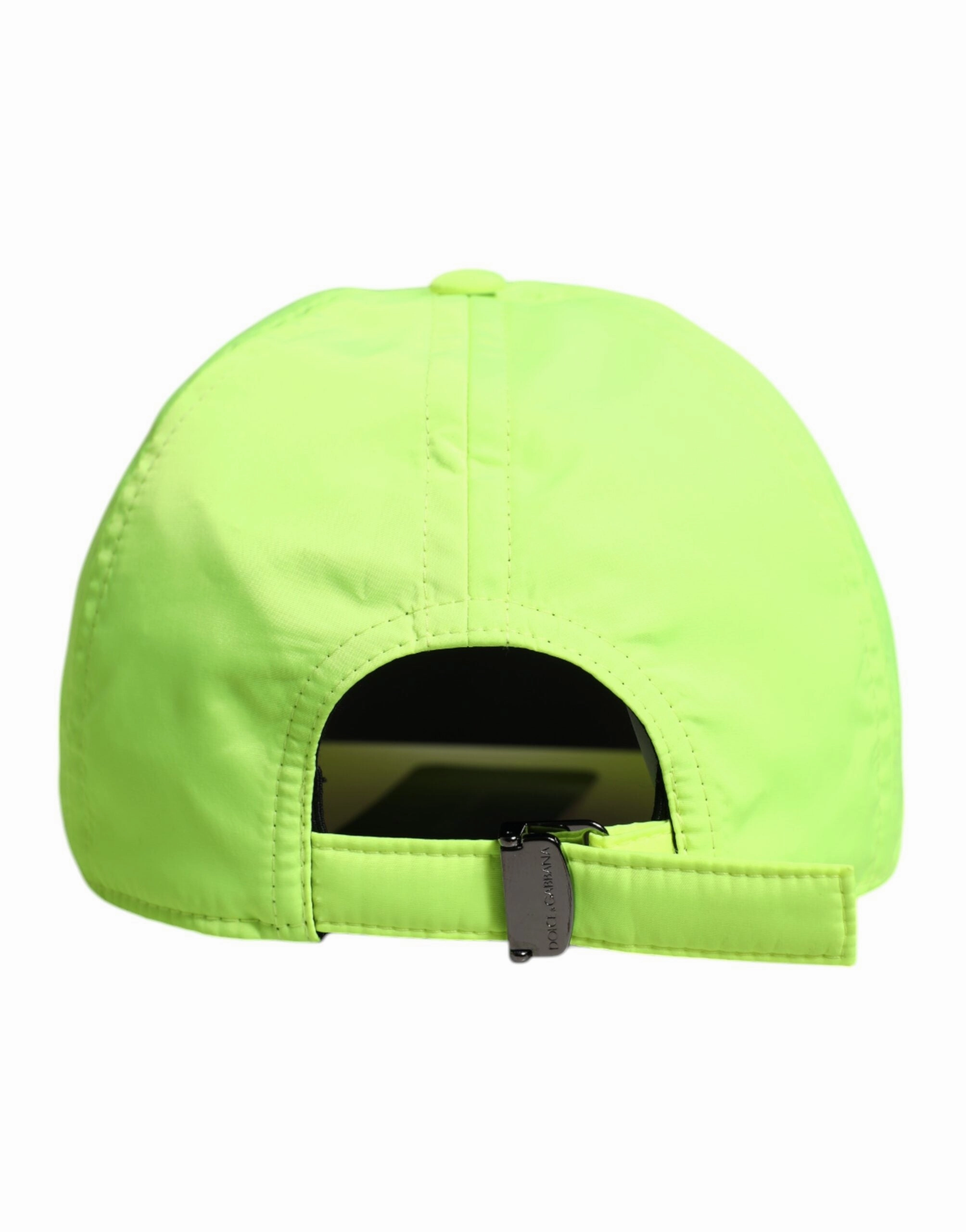 Dolce & Gabbana yellow DG Logo 6 Panels Baseball Men's Cap