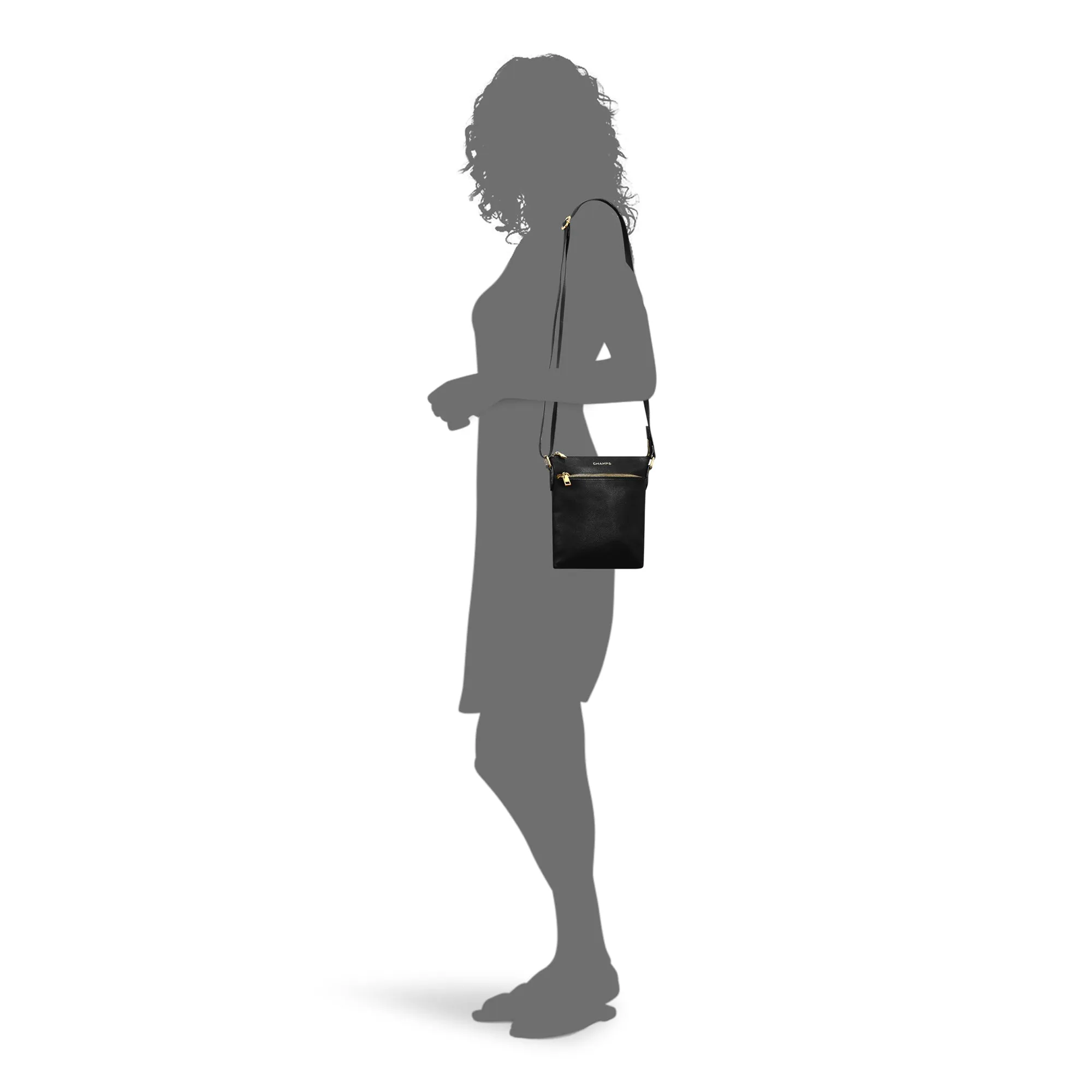 Gala / Leather Mini Cross-Body Bag *Drop Ship*
