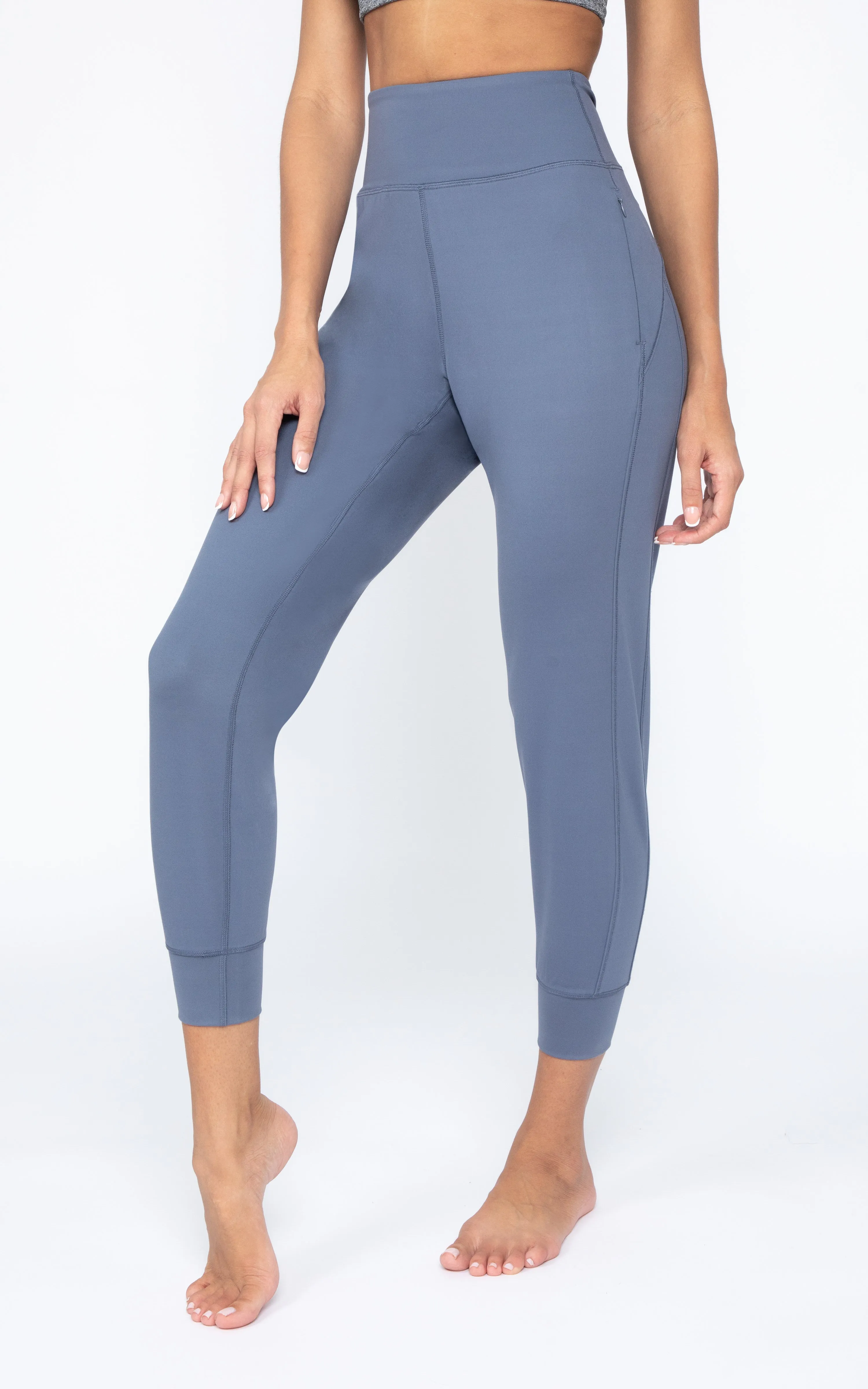 Interlock Zipper Pockets Greenwich Jogger