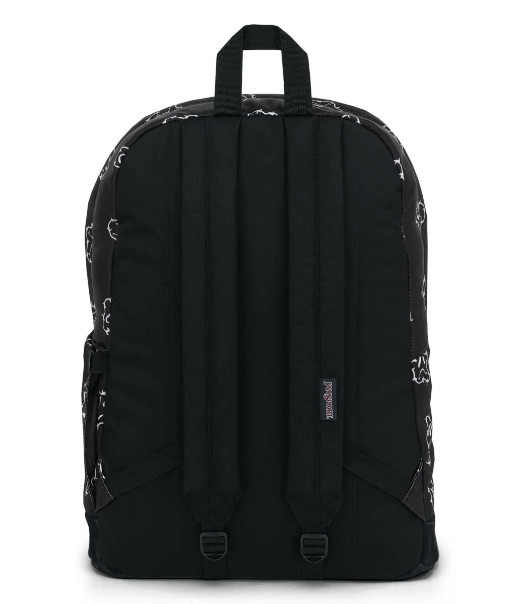 JanSport Right Pack Backpack - Barbed Wire Buddy Black White