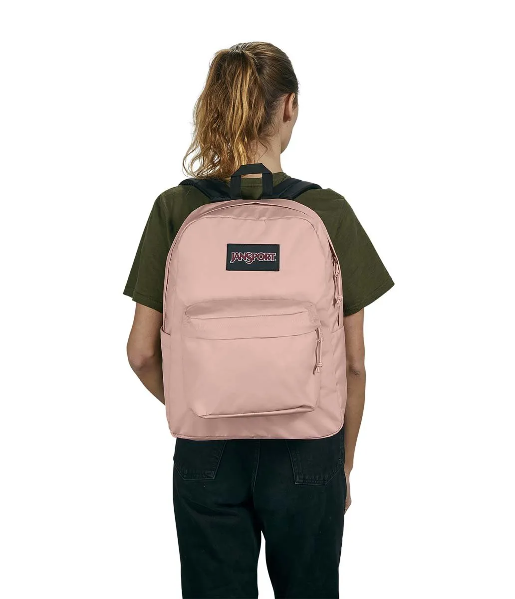 JanSport SuperBreak Plus Backpack - Misty Rose