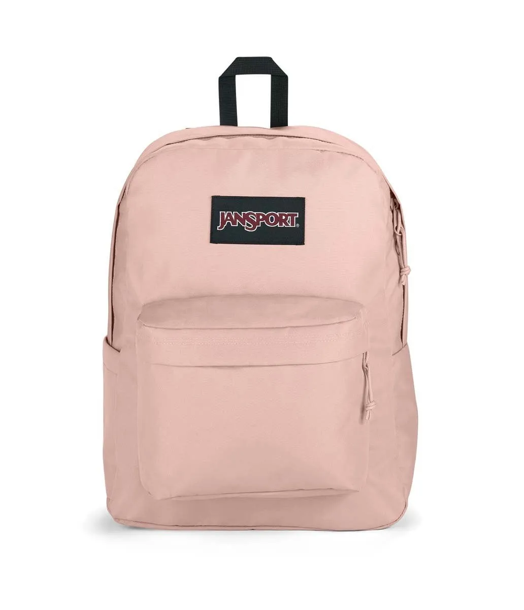 JanSport SuperBreak Plus Backpack - Misty Rose