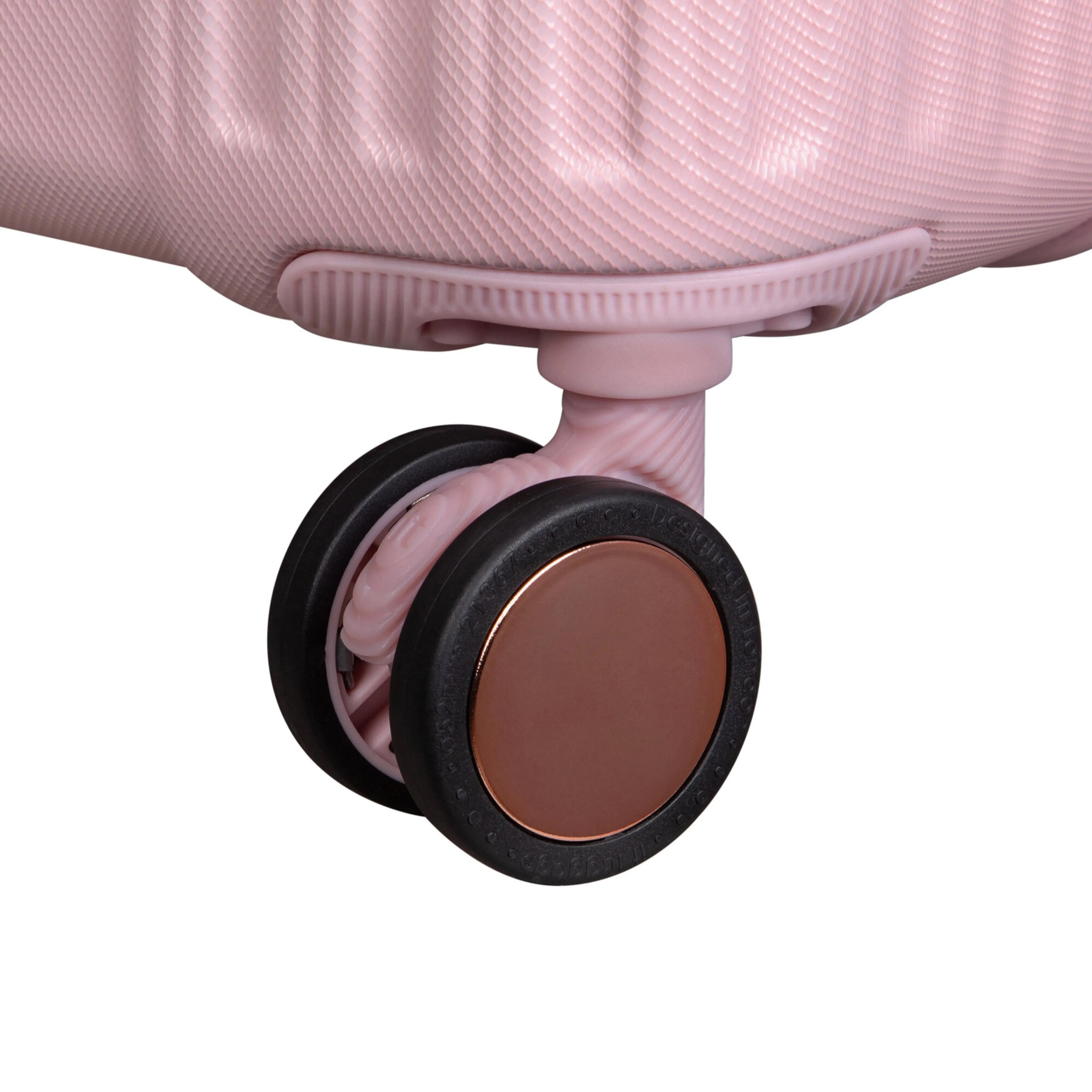 Luxuriant 21" Hardside Carry-On 8 Wheel Expandable Spinner (Prada Pink)