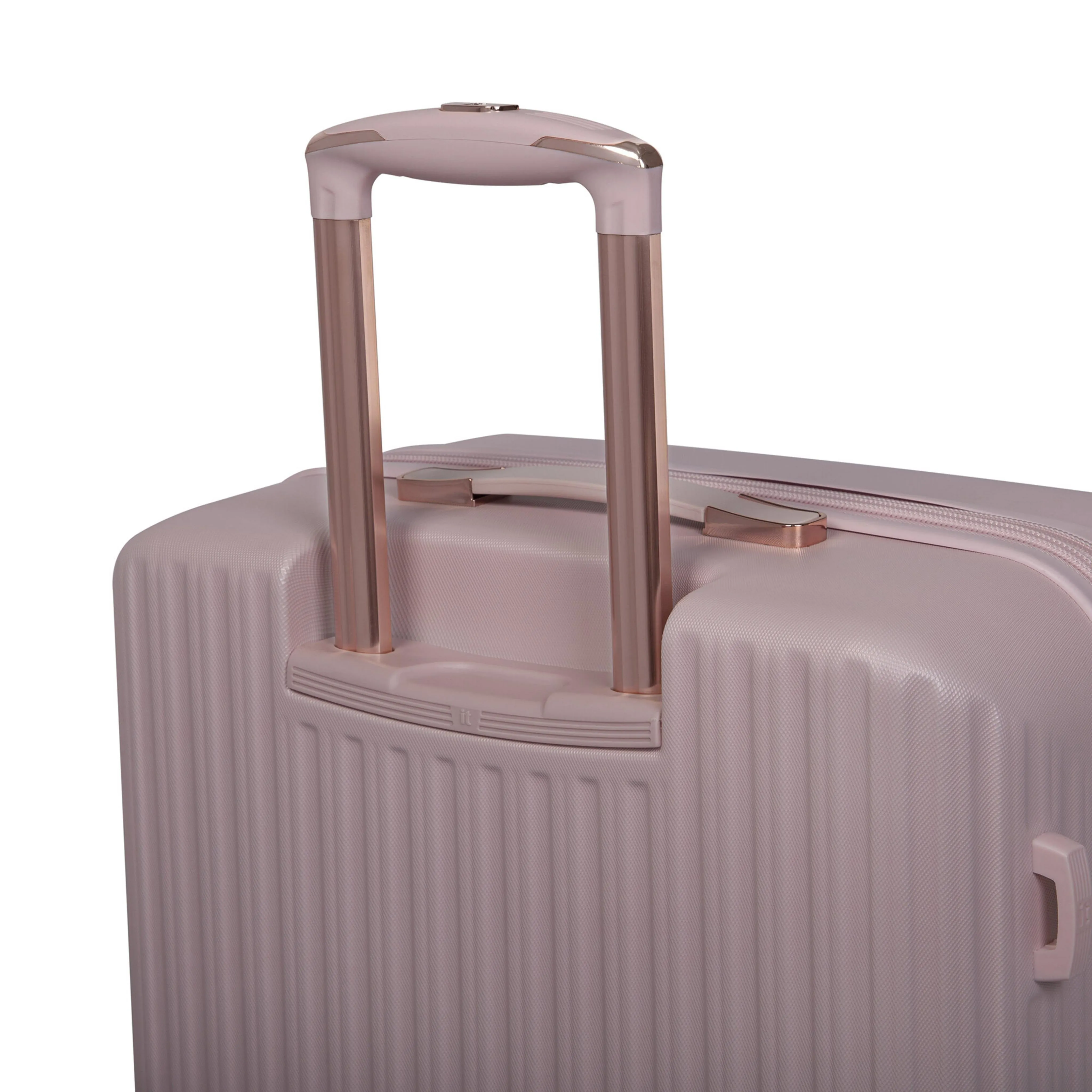 Luxuriant 21" Hardside Carry-On 8 Wheel Expandable Spinner (Prada Pink)