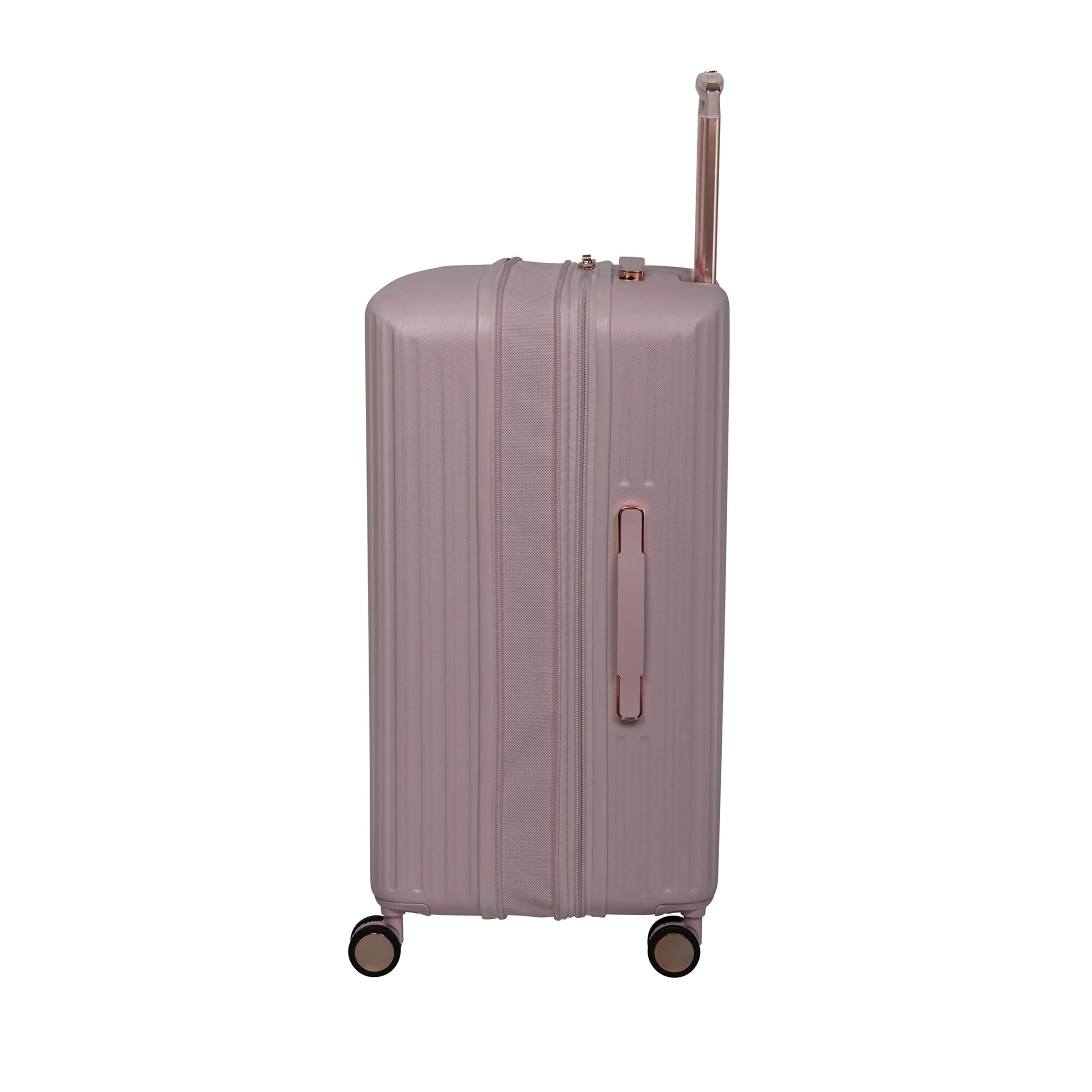 Luxuriant 21" Hardside Carry-On 8 Wheel Expandable Spinner (Prada Pink)