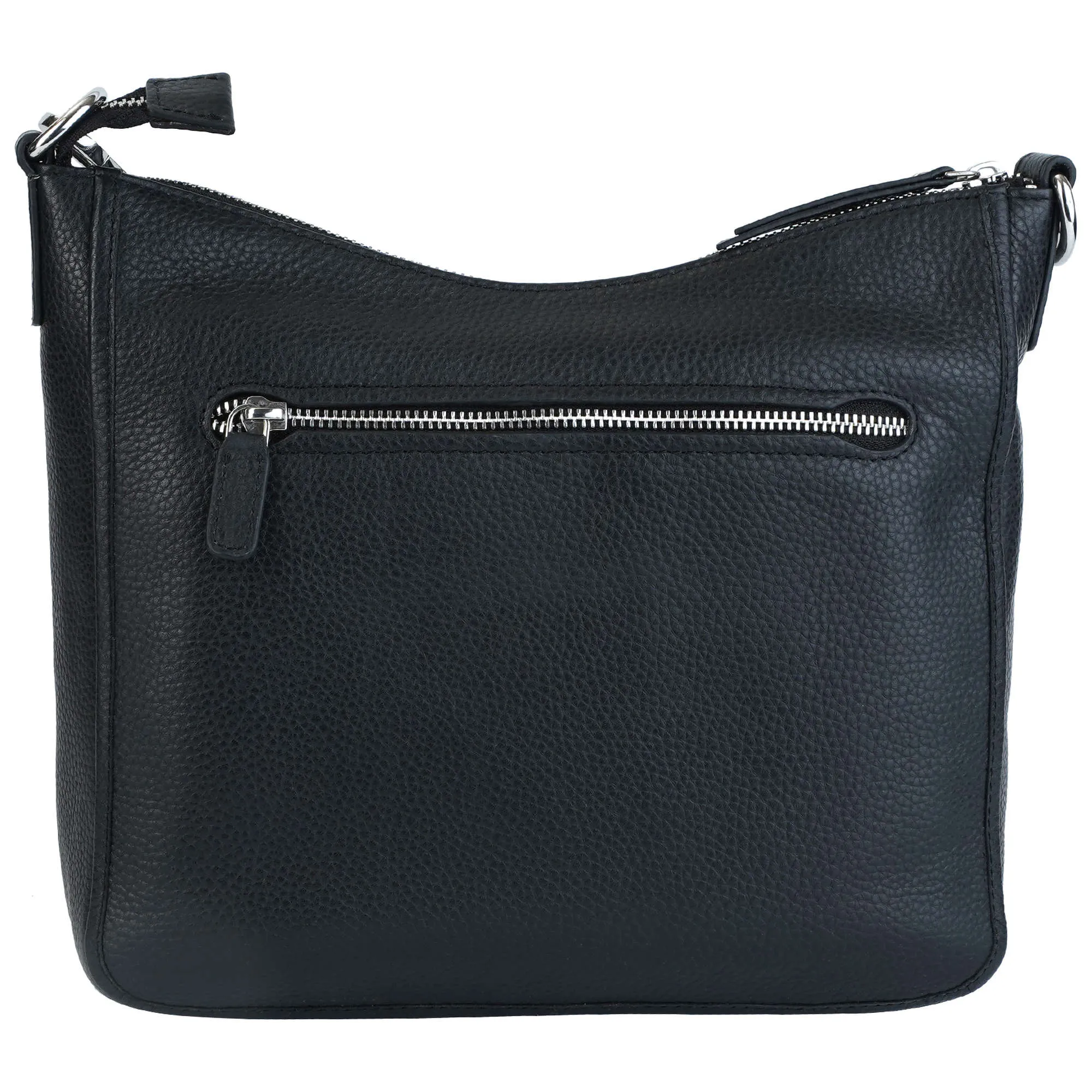 Mancini Pebbled Elizabeth Crossbody Handbag