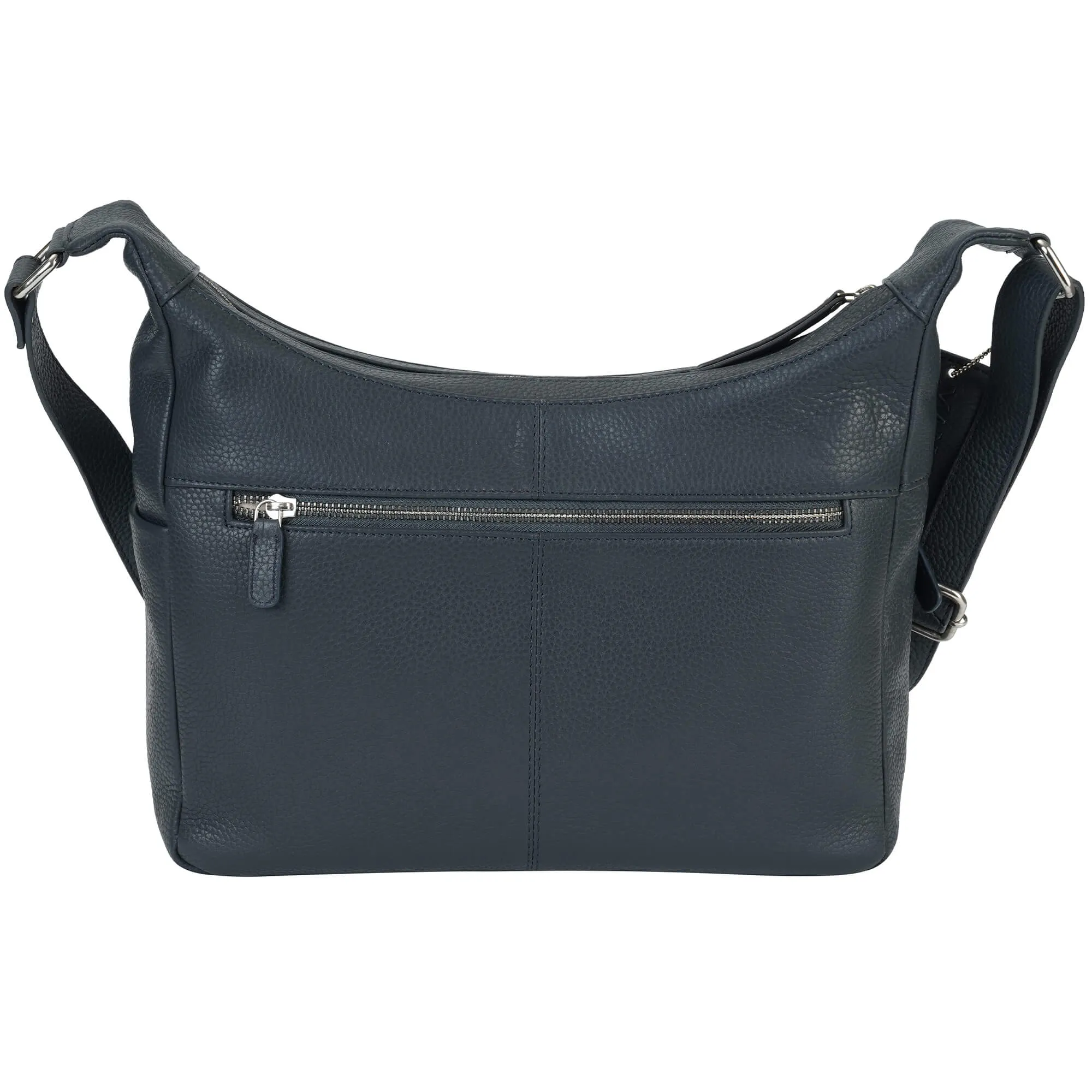 Mancini Pebbled June Crossbody Handbag