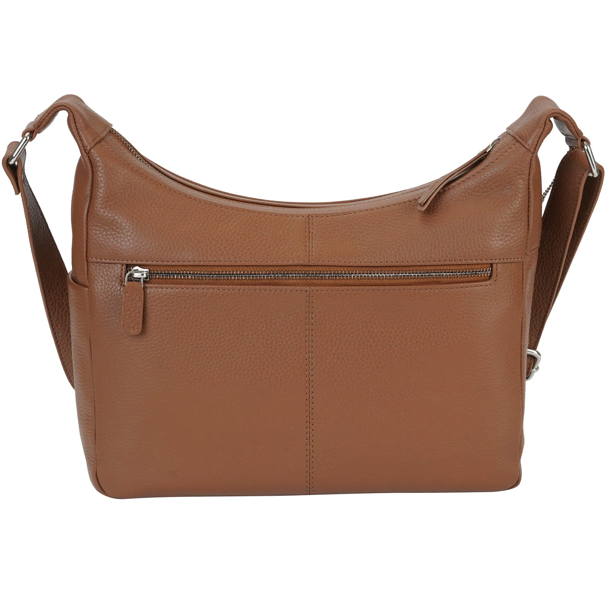 Mancini Pebbled June Crossbody Handbag