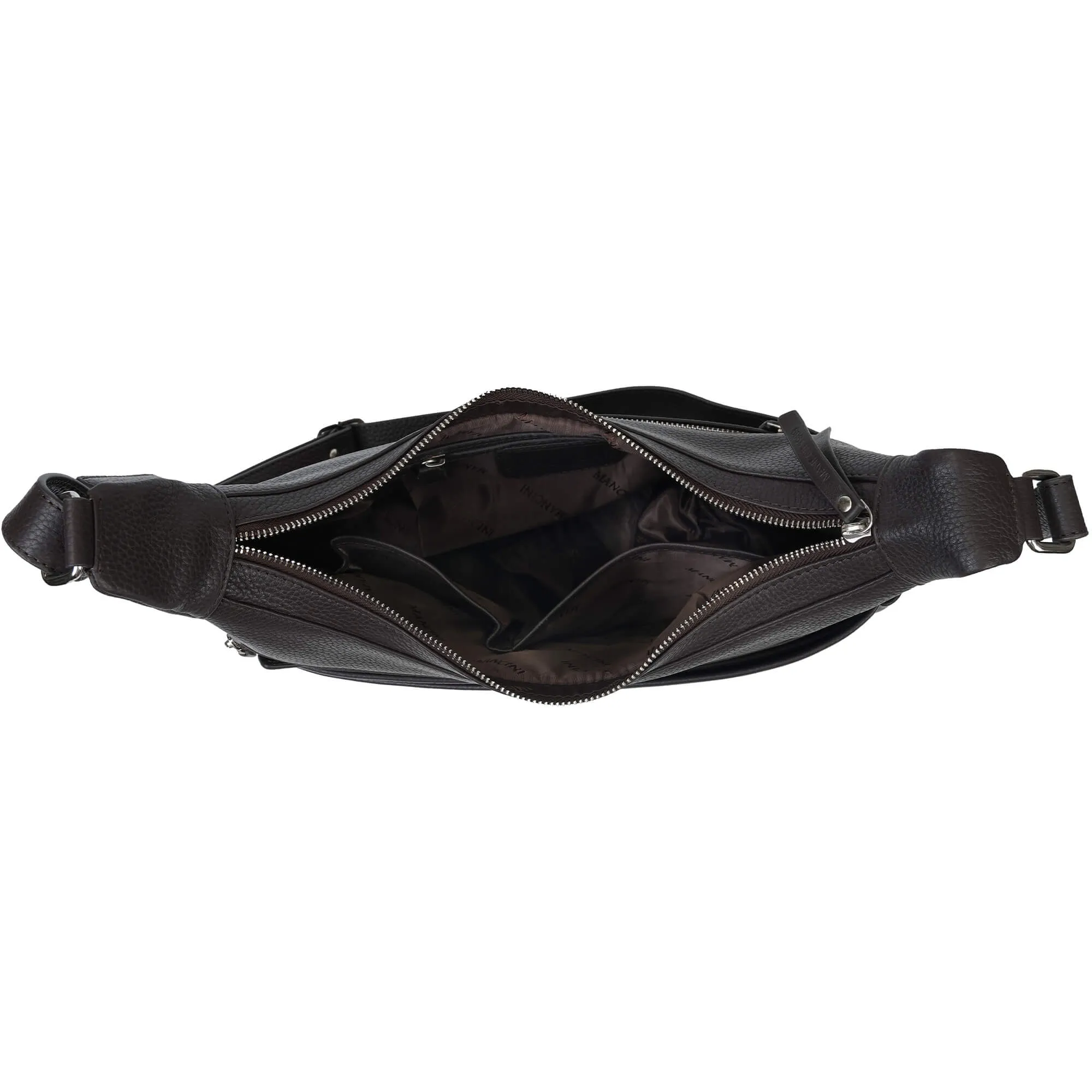 Mancini Pebbled June Crossbody Handbag