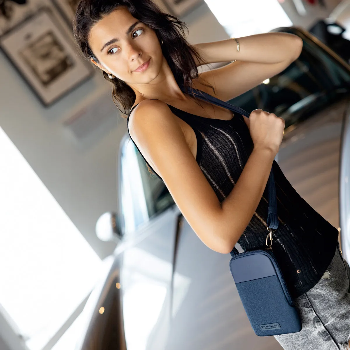 Metro Anti-Theft Stadium Mini Crossbody