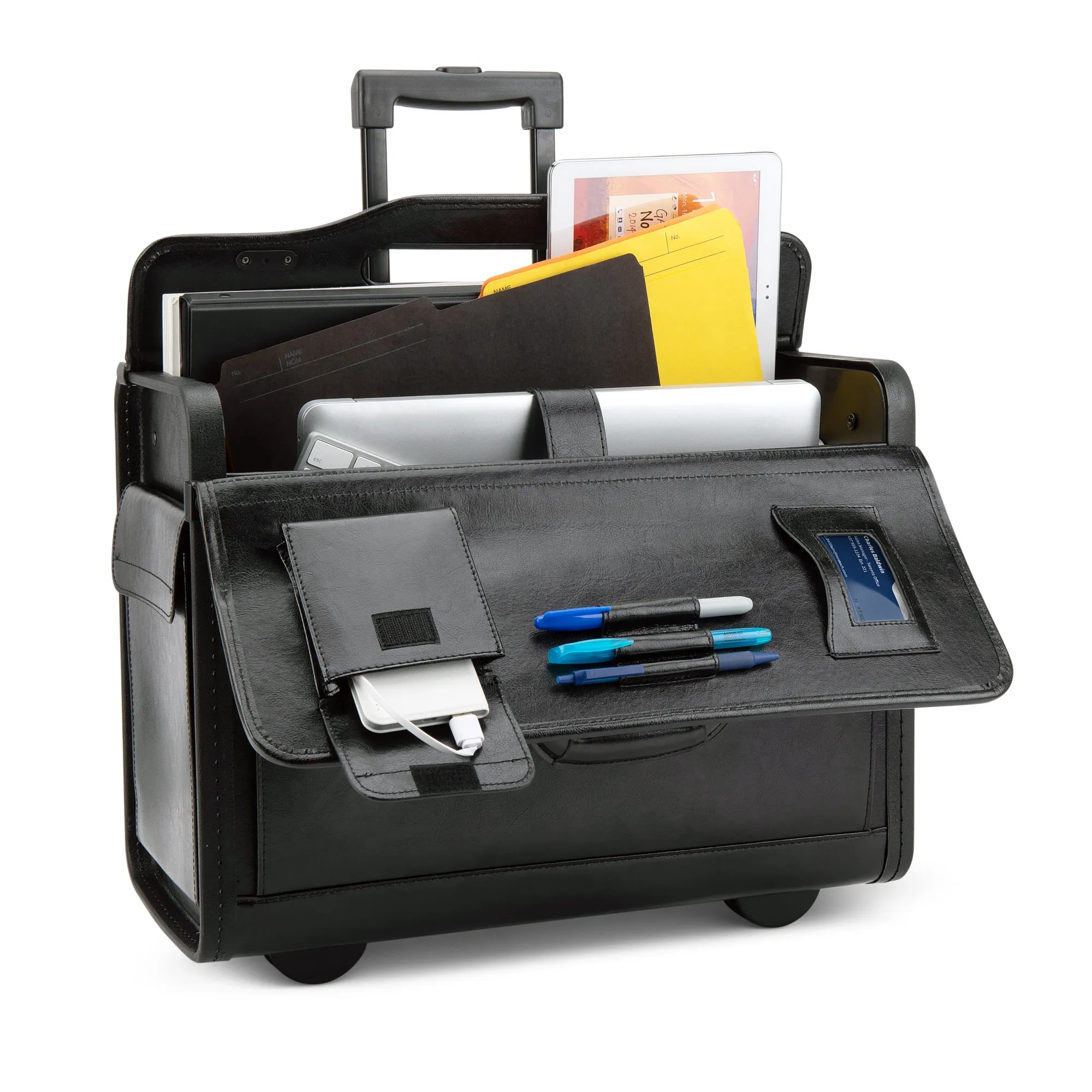 Nextech Rolling Leather Catalogue Case