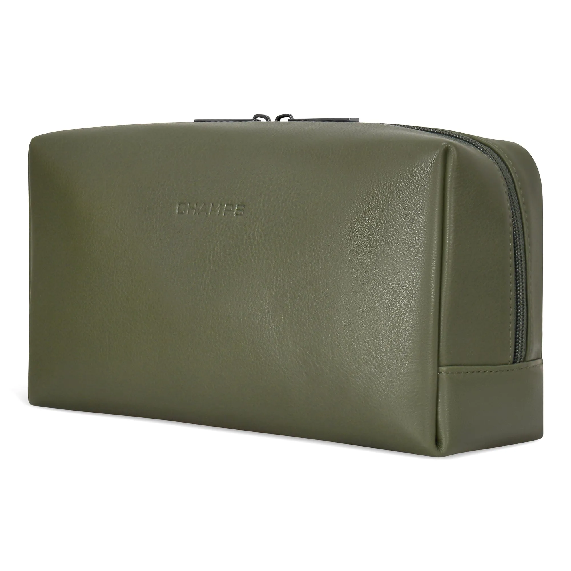 Onyx / Leather Toiletry Bag *Drop Ship*