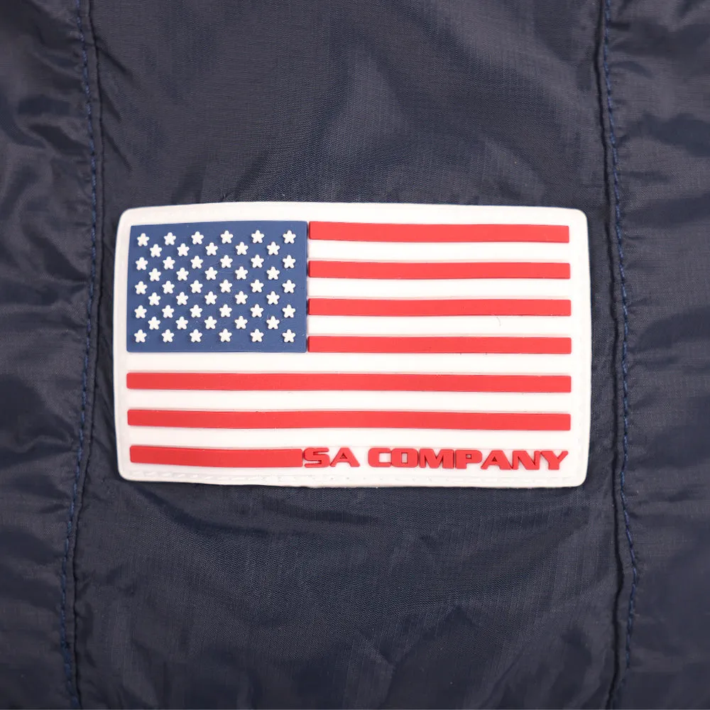 Packable Backpack | American Flag | Navy