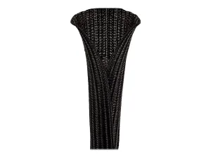 Panduit Pan-Wrap - Cable braided expandable sleeving - 75 ft - black SE125PS-LQR0