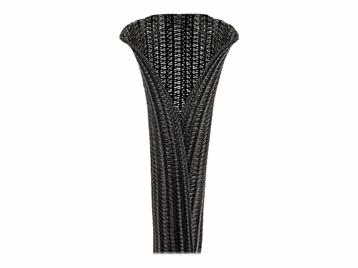 Panduit Pan-Wrap - Cable braided expandable sleeving - 150 ft - black SE38PS-CLR0