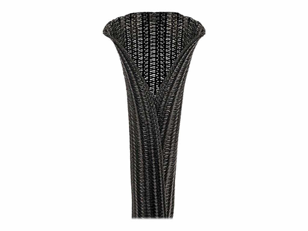 Panduit Pan-Wrap - Cable braided expandable sleeving - 150 ft - black SE38PS-CLR0