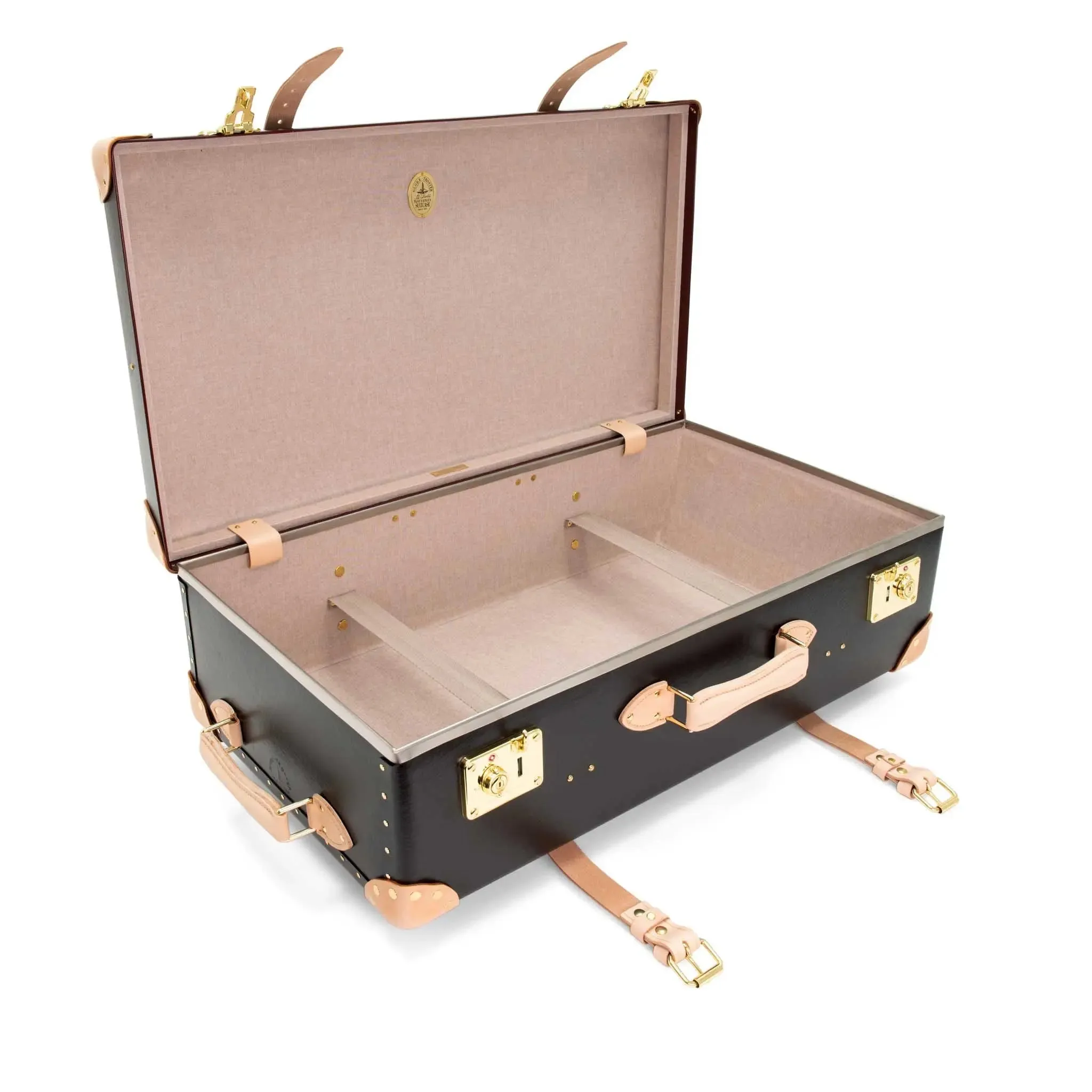 Safari · Large Check-In - 2 Wheels | Brown/Natural