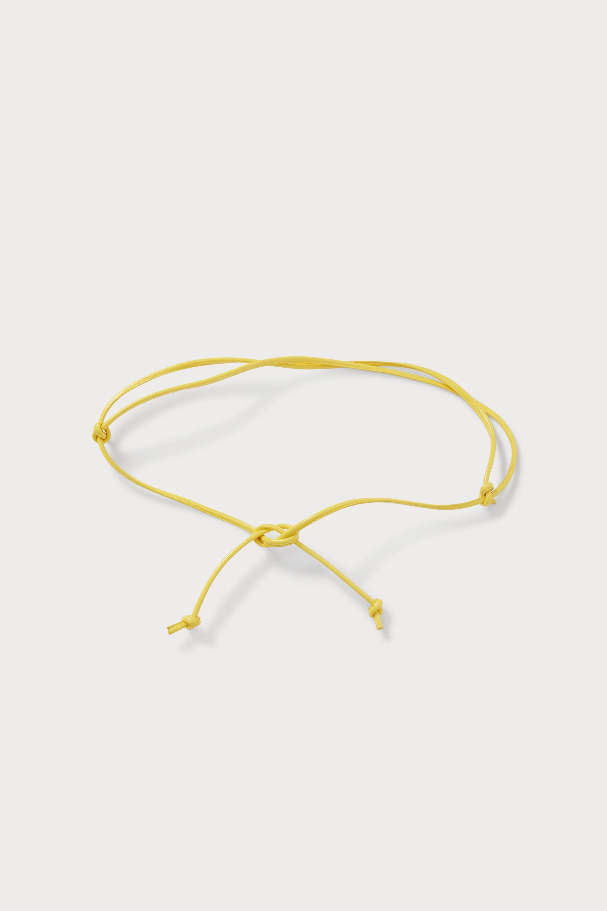 Skinny Tubular Tie Belt (Waist)