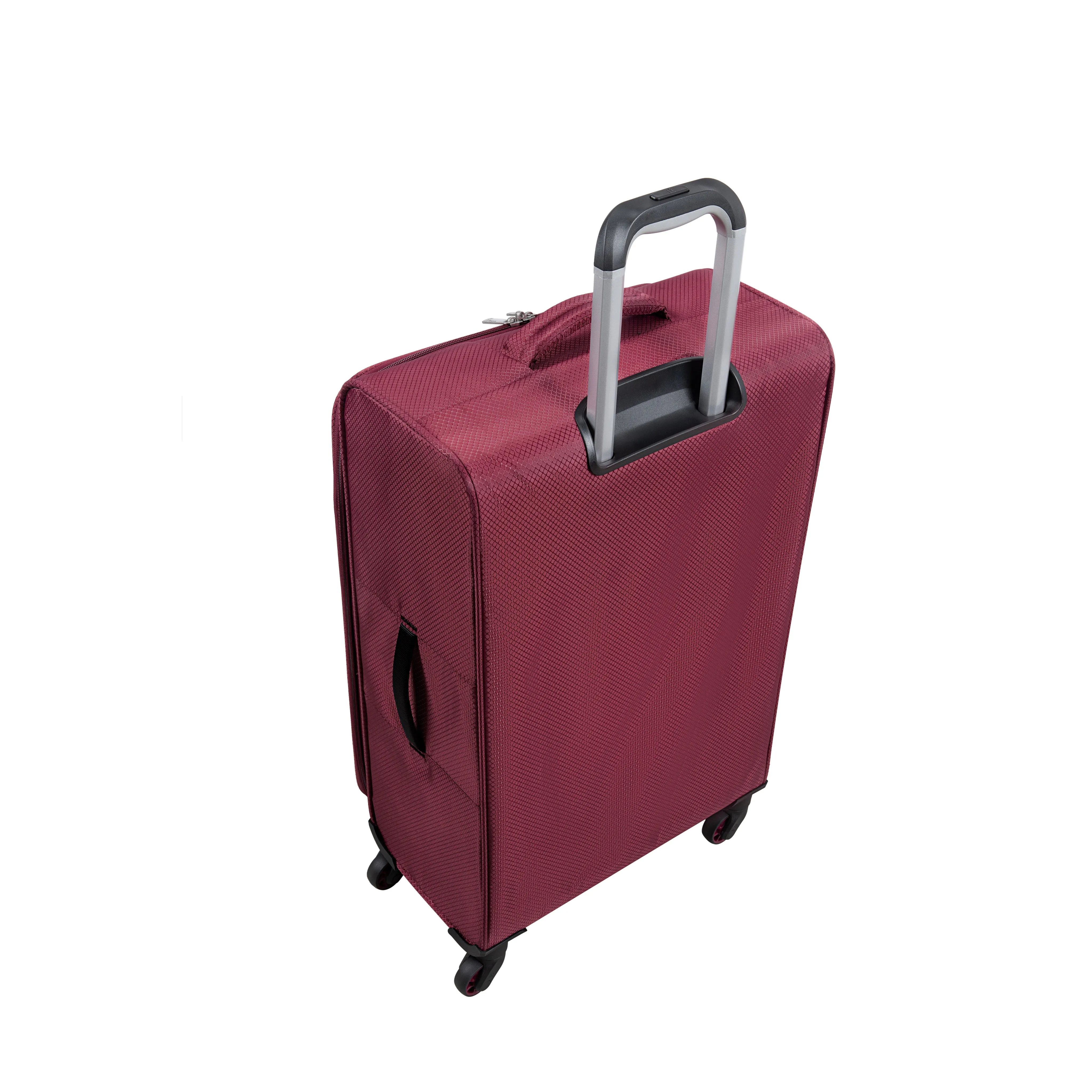 Striving 31" Softside Checked 4 Wheel Spinner (Tibetan Red)