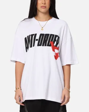 The Anti Order Anti Stacked Drop Shoulder T-Shirt White