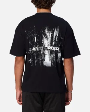 The Anti Order Neo Deop Drop Shoulder T-Shirt Black