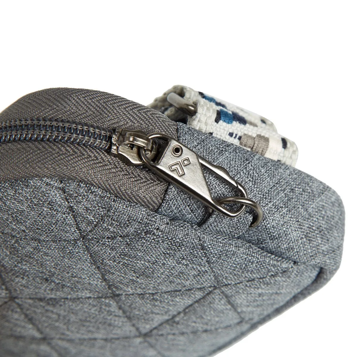 Travelon Anti-Theft Boho Phone Sling - Geo Gray Heather
