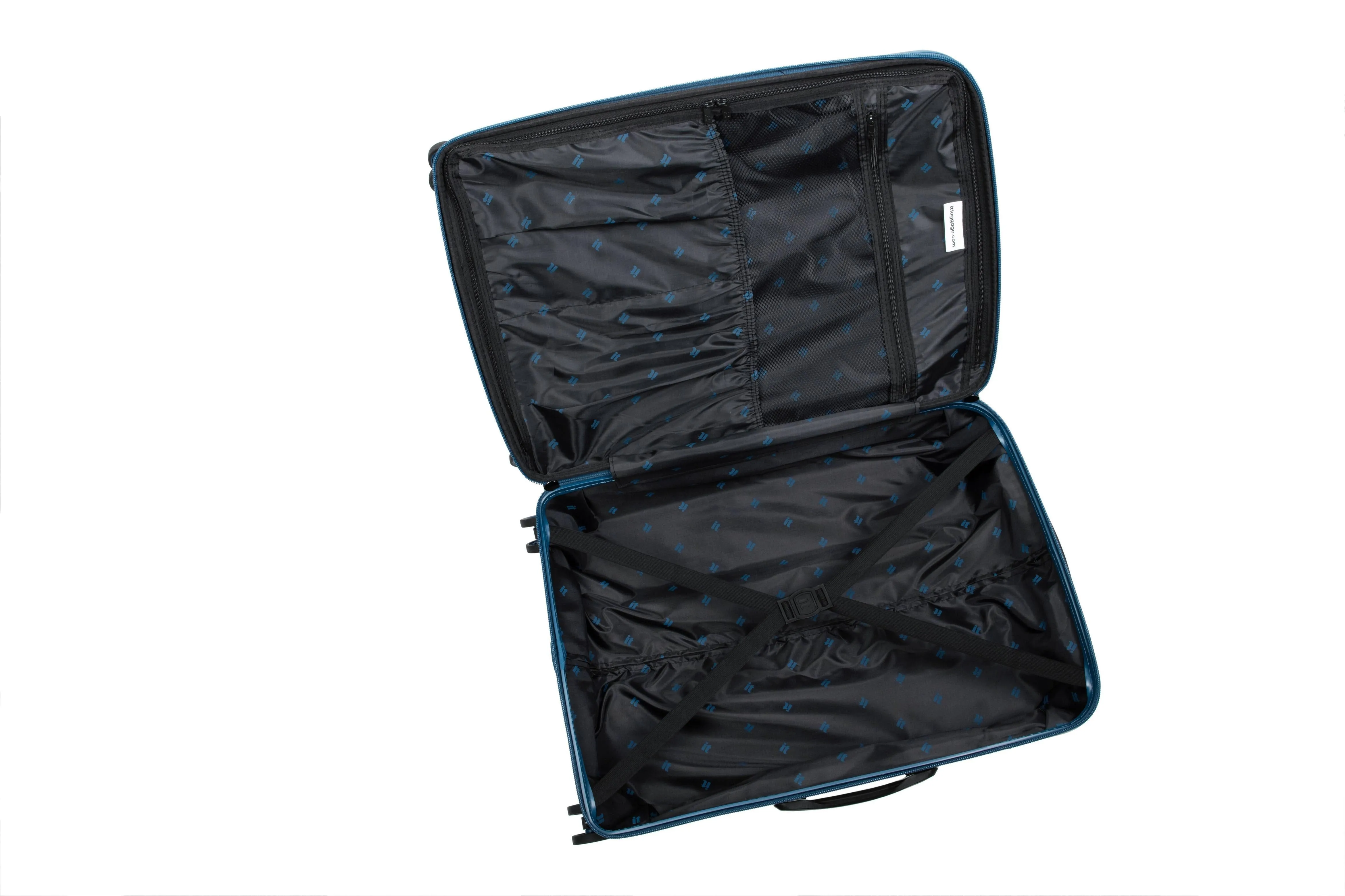 Traversed 3 Piece Hardside 8 Wheel Expandable Spinner Set (Deep Dive)