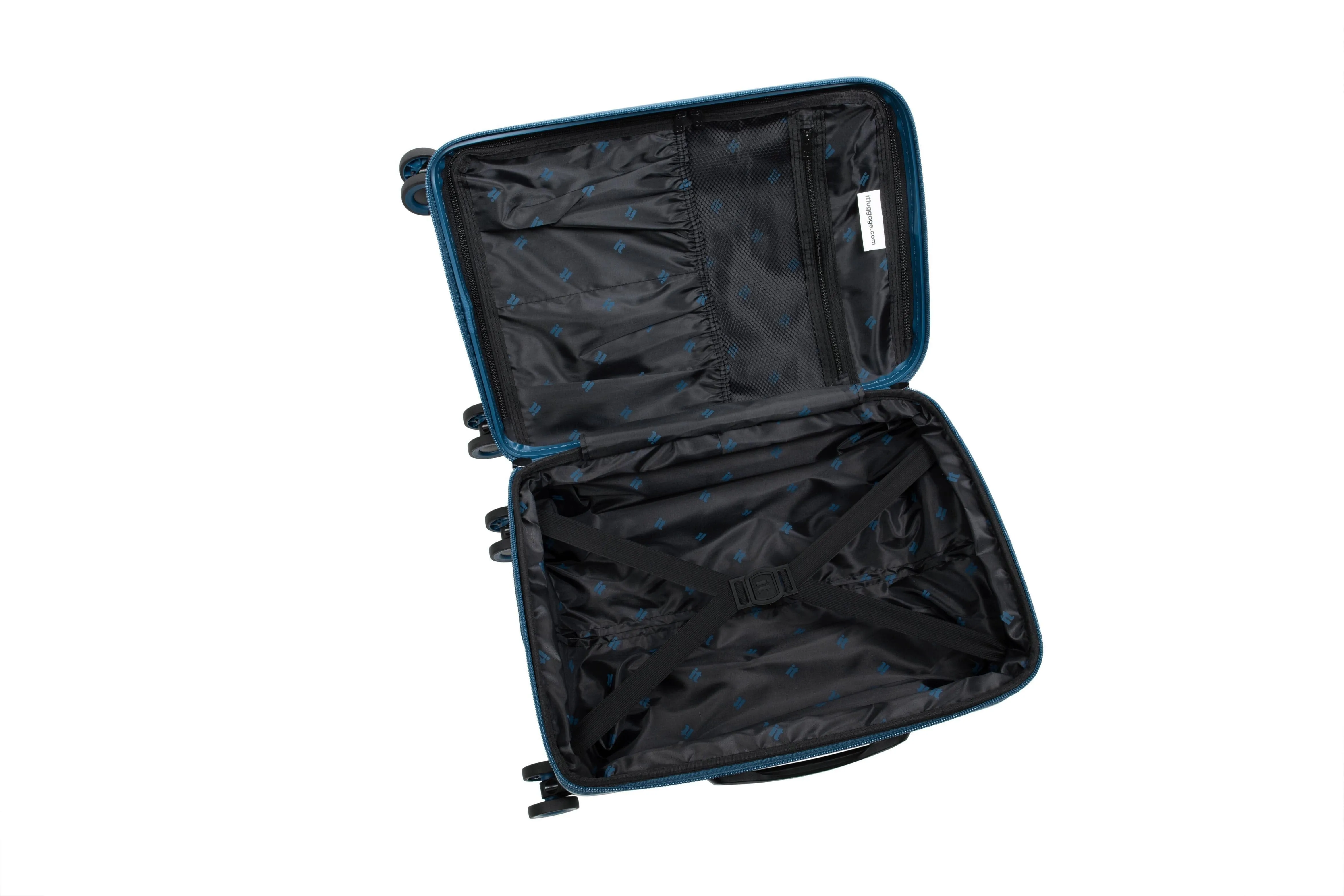 Traversed 3 Piece Hardside 8 Wheel Expandable Spinner Set (Deep Dive)